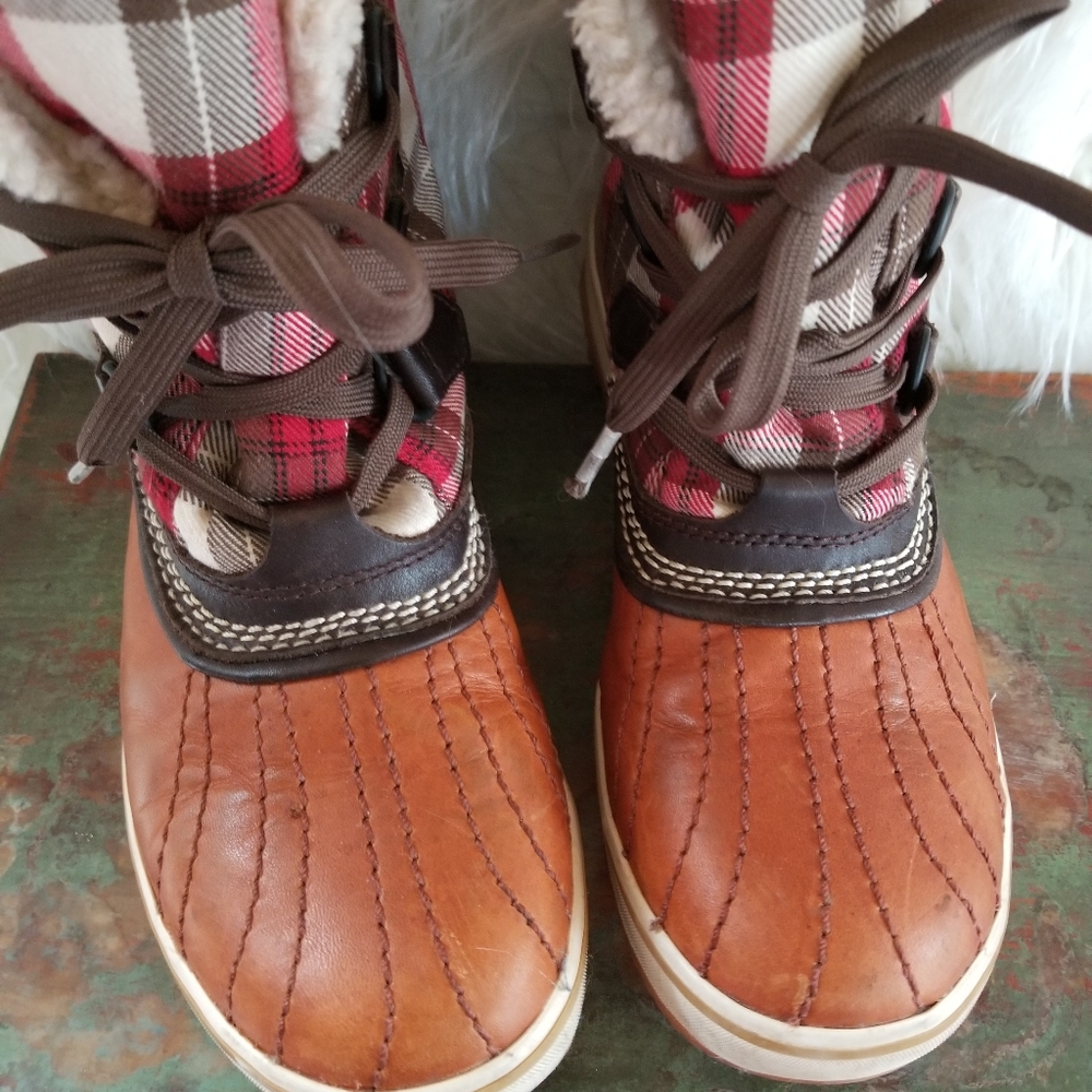 Sorel women's winter lace-up boots - size 6 - Picture 6 of 9